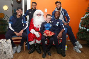 James Dobson receives his present. Photo: AMA