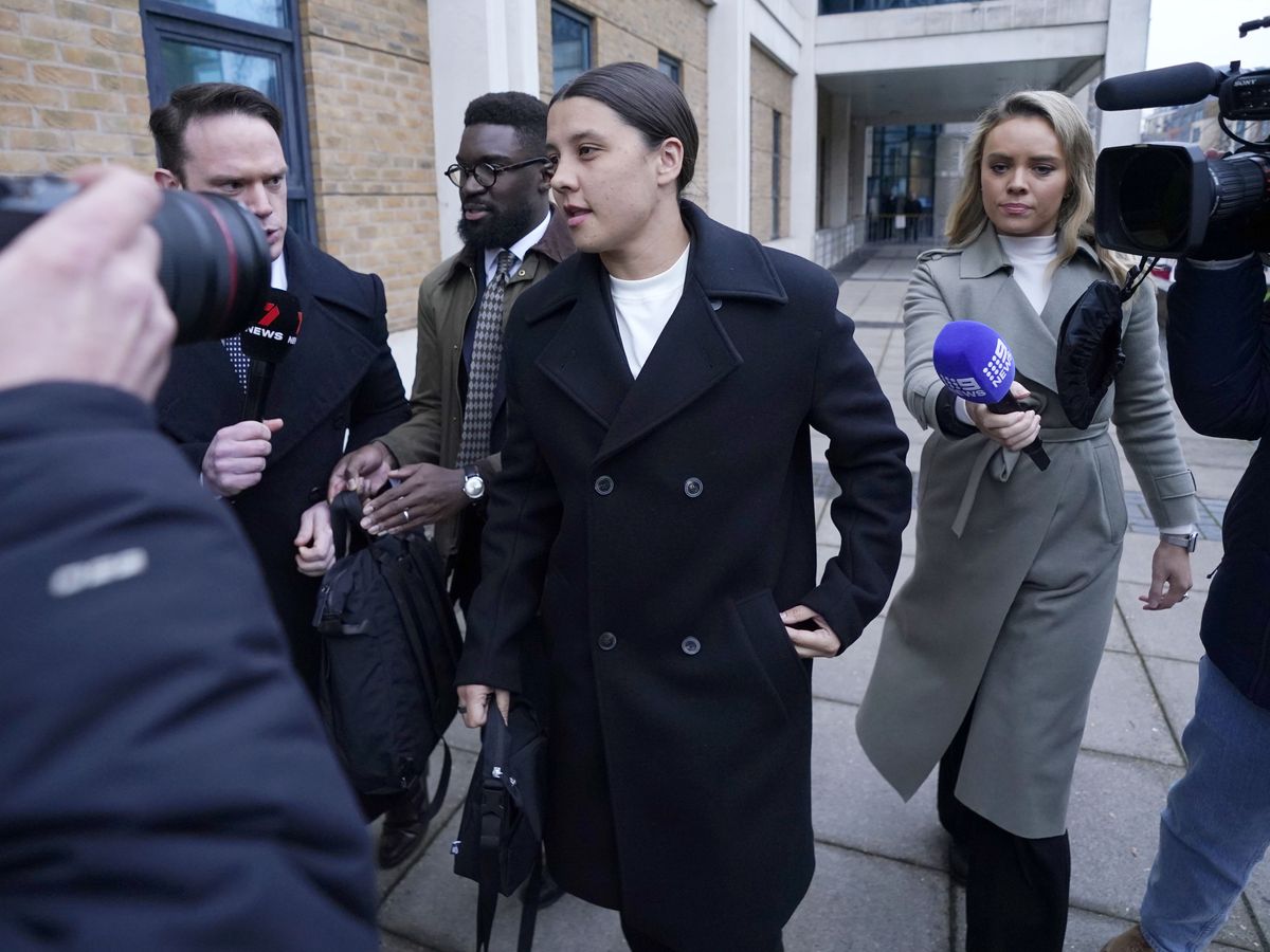 Chelsea’s Sam Kerr appears in court for harassment case hearing