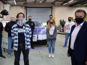 Supporting image for story: Shropshire university students involved in record breaking attempt