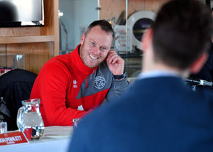 New Walsall manager Michael Flynn is unveiled to the media..