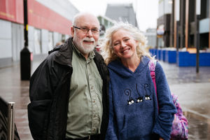 Martin Perry and Di Perry from Ludlow.