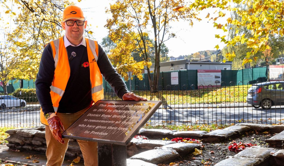 Telford war memorials receive specialist care ahead of Remembrance events