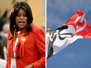 Supporting image for story: Black Country flag is 'racist' and should be scrapped says Wolverhampton MP Eleanor Smith