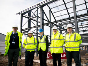 Supporting image for story: Building of £7.3 million vet training centre at Shropshire university underway