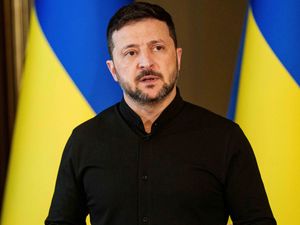 Ukrainian President Volodymyr Zelensky