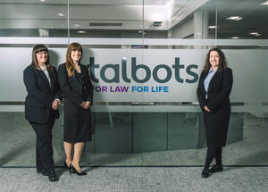 (L-R): Samantha Oakley, Rebecca Till and Kayleigh Hodges, newly accredited Children's Panel solicitors at Talbots Law