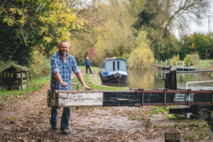Canal boating on the Trent & Mersey Canal at Great Haywood, near Stafford