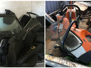 Supporting image for story: Police discover chop shops in car theft clampdown