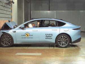 Supporting image for story: Electric NIO cars score top marks in updated Euro NCAP safety tests