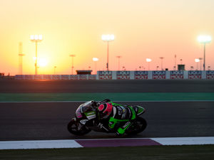 Supporting image for story: Tom crashes out
of MotoGP debut