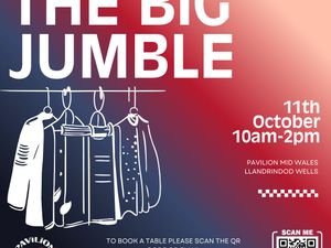 Supporting image for story: The Big Jumble is coming to a Llandrindod Wells venue this autumn