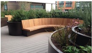 Photo caption: An artist’s impression of the sky garden.