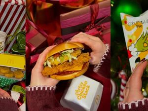 Supporting image for story: McDonald’s Christmas 2025 range unveiled - including Grinch themed items