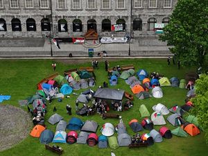 Supporting image for story: Trinity announces steps after talks with pro-Palestinian encampment protesters