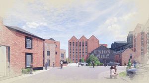 Artist impression of the proposed Union Mill development in Wolverhampton. Photo: JM Architects