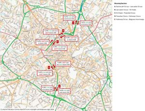Overview of proposed A38 joining and exiting changes. Taken from Birmingham Be Heard consultation.