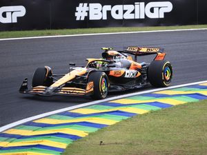 Supporting image for story: Lando Norris takes sprint race win in Brazil as Oscar Piastri moves aside