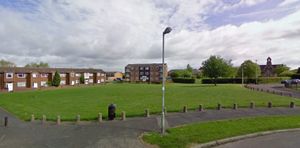 This green space in The Common, in Donnington has also been protected by the move. Photo: Google