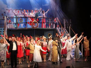 Supporting image for story: Anything Goes by Willenhall Musical Theatre Company, Mill Theatre, Sedgley - review