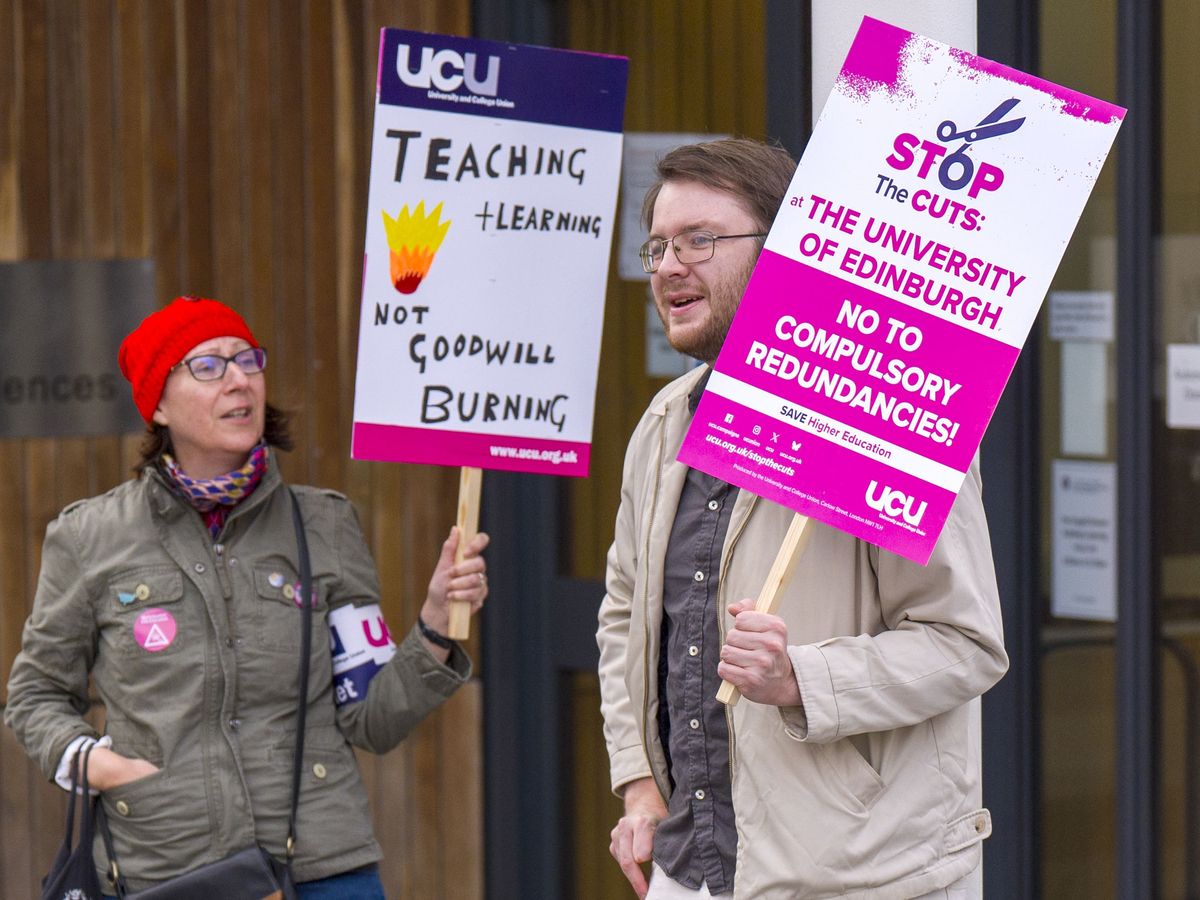 Union begins fresh strike ballot in row over job cuts at University of Edinburgh
