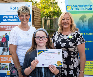 Diane Nelson and Amanda Carpenter with Emilia Bennett