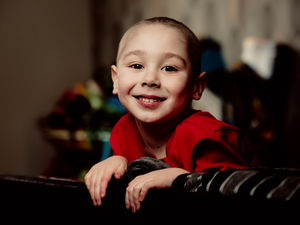 Supporting image for story: Little Zac is back from latest US hospital trip