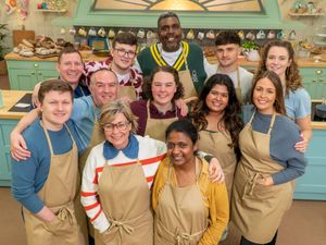 Supporting image for story: First baker leaves Great British Bake Off tent as series returns with new host