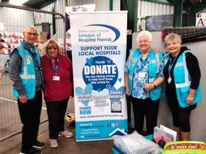 Supporting image for story: Charity sale a popular attraction at market