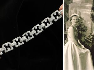 Supporting image for story: Diamond bracelet once owned by Russian princess expected to fetch thousands at Shropshire auction