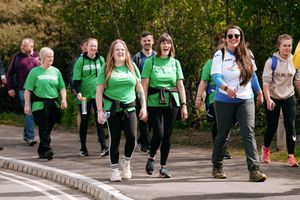 The family were raising money for Macmillan Cancer Support