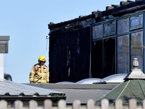Supporting image for story: St Martins School update: Scaffolding up at fire-damaged school as headteacher shares 'progress' update