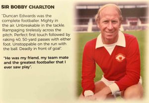 Bobby Charlton's tribute to Duncan Edwards