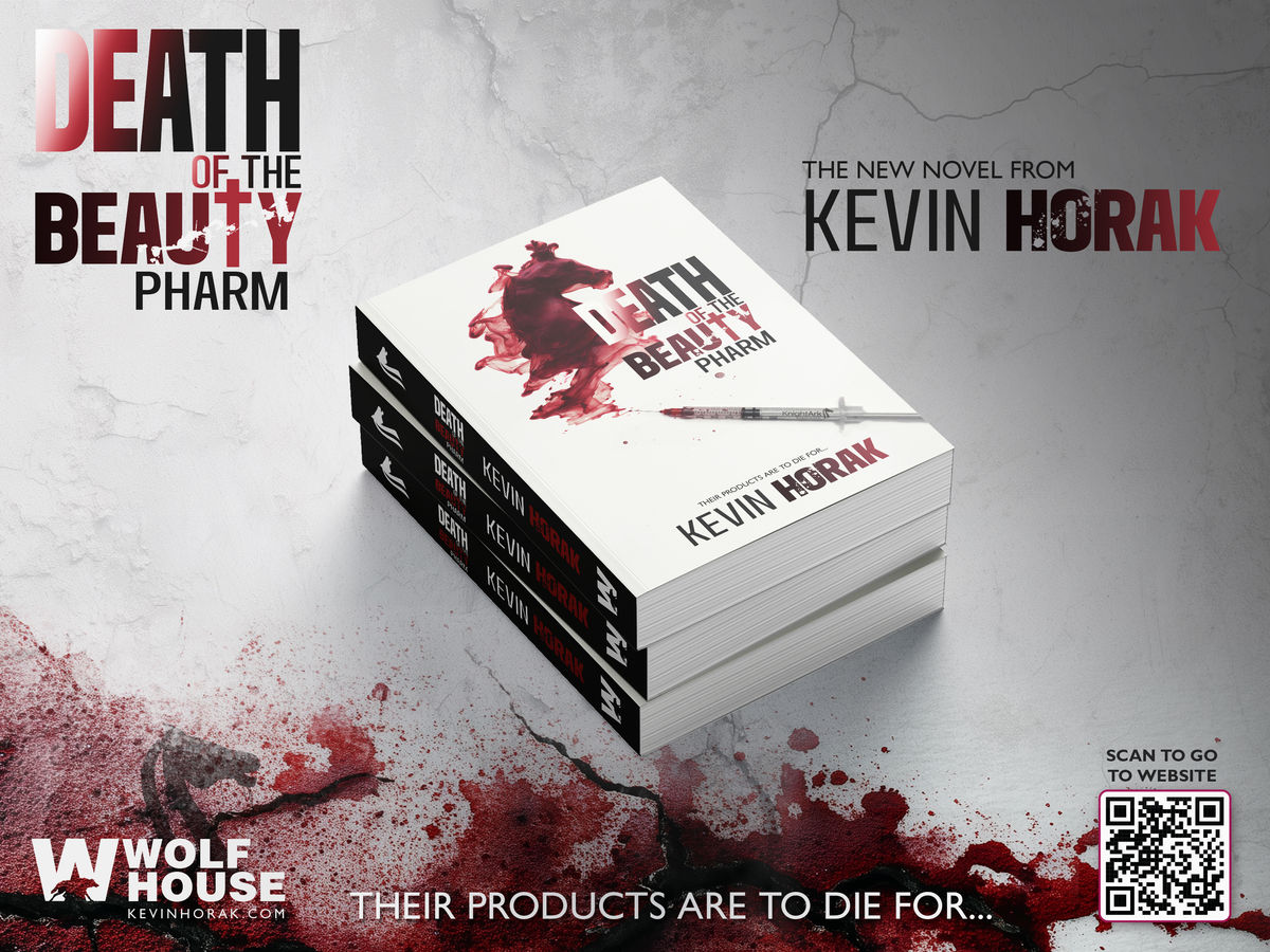 A rogue pharmaceutical company and beauty treatment 'you can't live without': Shrewsbury author's latest book