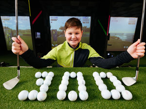 Supporting image for story: Alfie, 11, taking on pro golfers to raise cash for homeless 
