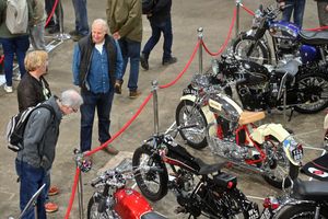 Thousands of bike buffs flocked to Staffordshire County Showground