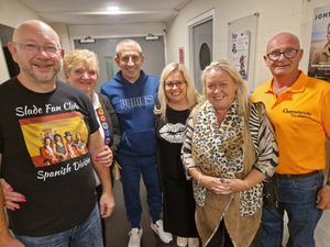 Supporting image for story: Watch: Slade fans from far and wide come back 'ome to where it all began in two day celebration of the band's music and legacy