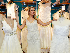 Supporting image for story: Designer wedding dresses on sale for cut-price fees at charity bridal boutique