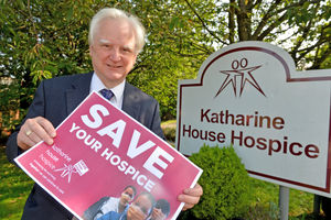 Richard Soulsby, CEO of Katharine House Hospice, which has made some staff redundant to save costs