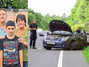 Supporting image for story: Wordsley councillor relives horror of A5 road smash