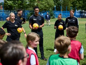 Supporting image for story: Football star Jude Bellingham returns to Stourbridge to showcase skills to young fans