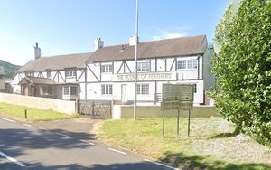 The Plume Of Feathers, which is currently closed. However, the 16th Century Inn near Much Wenlock could reopen under the name, The Inn at Harley, with a new premises application being submitted. Picture: Google
