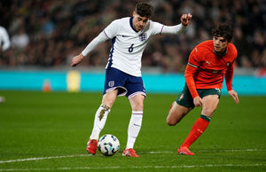 Hayden Hackney fires England under 21s in front against Portugal at West Brom's Hawthorns ground