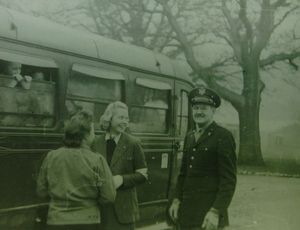 Denny’s father at Iscoyd Park
