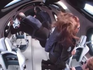 Supporting image for story: Advertising tycoon Trevor Beattie returns to earth after daring space mission