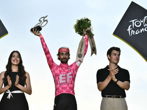 Supporting image for story: 'Absolutely mental' - Black Country cycling star Ben Healy caps off Tour de France with Paris podium appearance