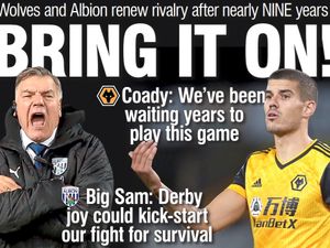 Supporting image for story: Wolves v West Brom: Conor Coady and Sam Allardyce ready to renew rivalry in overdue derby