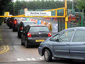 Supporting image for story: People queue to get rid of holiday rubbish