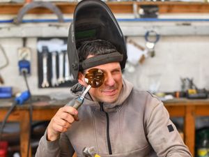 Supporting image for story: The eyes of the world: Oswestry Ironwork centre unveils plans for 'most complex sculpture ever'