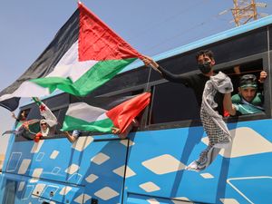 Supporting image for story: Convoy arrives in Libya en route to Gaza to challenge Israel’s blockade on aid