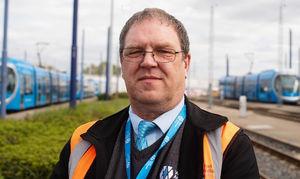 Chris Bruce turned his life around after trading his careeras a carer for a dream job of driving trams